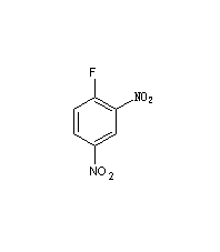 2,4-二硝基-1-氟结构式