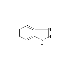 1H-并三唑结构式